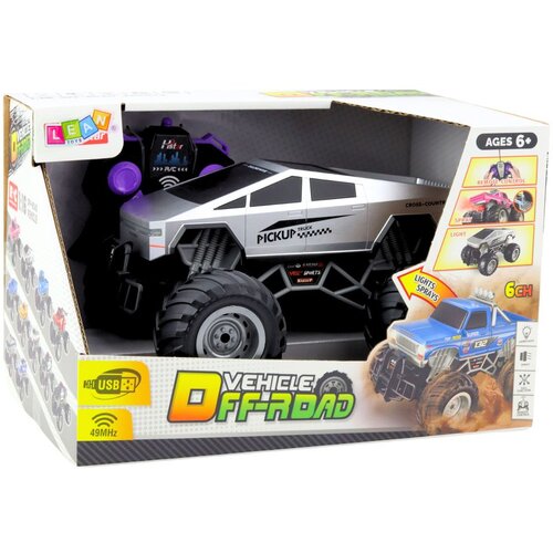  Terenski RC automobil na daljinsko upravljanje, srebrni 1:16 Slike