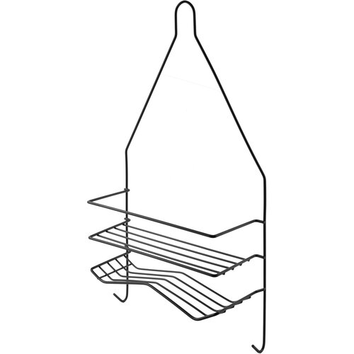 Mondex kopalni&amp;scaron;ka polica kovina Carl Black 25x9x45,5 cm črna 1 kos, (5000343151) Slike