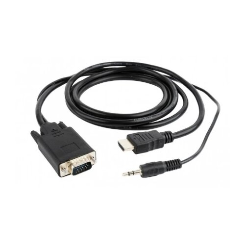Gembird Kabl Cablexpert A-HDMI-VGA-03-6 HDMI-VGA + audio 1,8m Slike