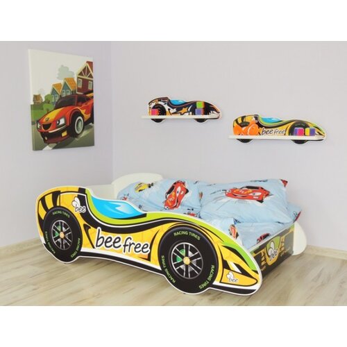 Made in Poland Dečiji krevet Formula 1 Bee Free 160x80 cm Cene