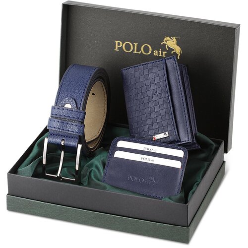 Polo Air Wallet - Dark blue - Plain Slike