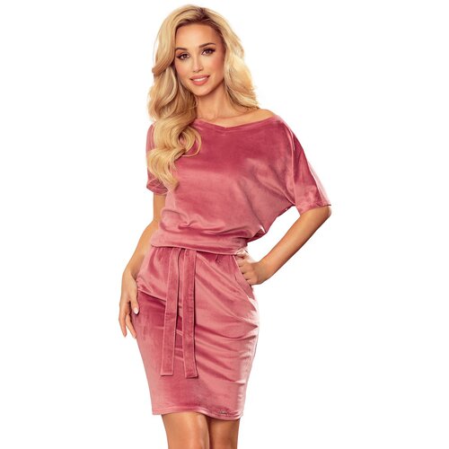 Numoco short-sleeved sheath dress Slike