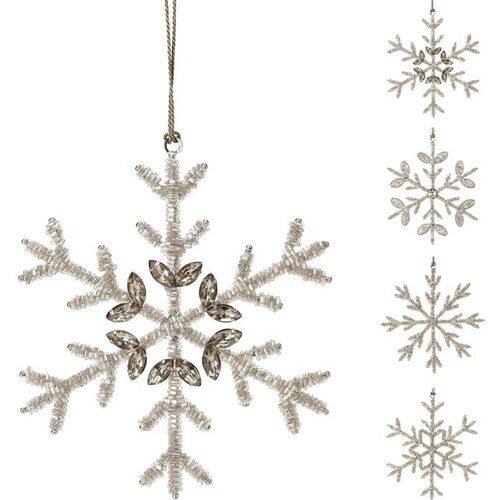 Dekoracija ZA BOR PAHULJA 15CM ZLATNA Cijene