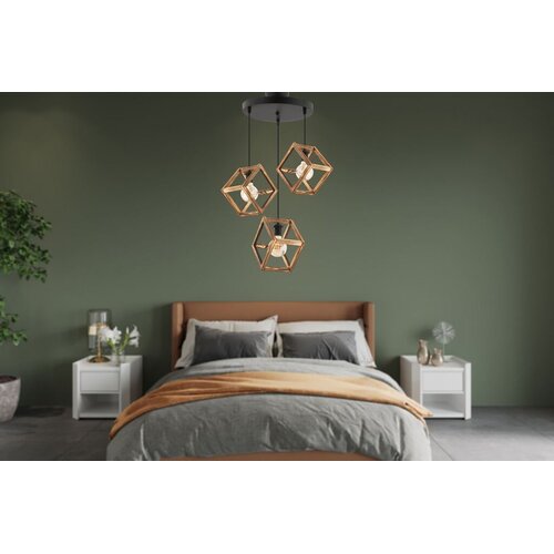 Opviq Luster Cube Triple B Glass Cene