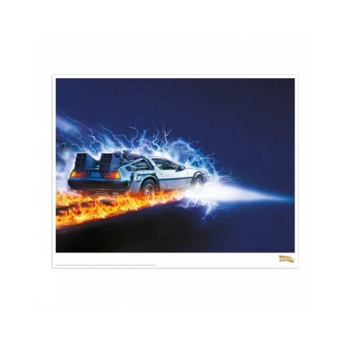 Fanattik Back to the Future Art Print 4 Cene