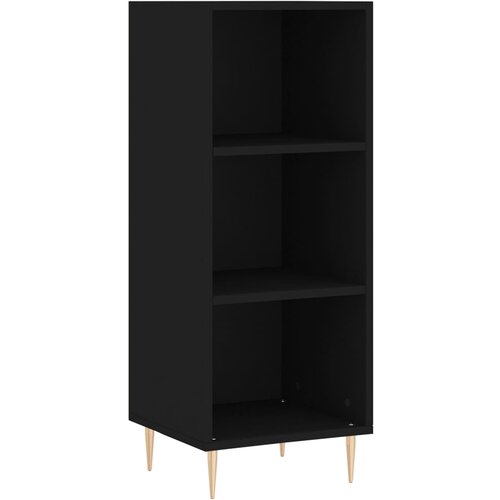 Maison Chic Komoda - Predalnik črna 34,5x32,5x90 cm inženirski les, (21715660) Slike