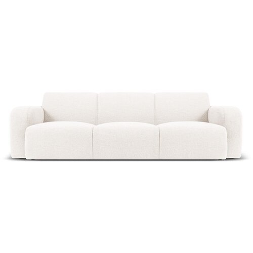 Micadoni Home Bijela sofa od boucl&eacute; tkanine 235 cm Molino &ndash; Cijene