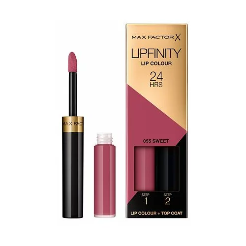 Max Factor Lipfinity Lip Colour tekoča šminka 4,2 g odtenek 055 Sweet za ženske