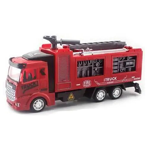 Magic Toys Vatrogasno vozilo sa pogonom na uvlačenje, svjetlo i zvuk 1/48 Cene