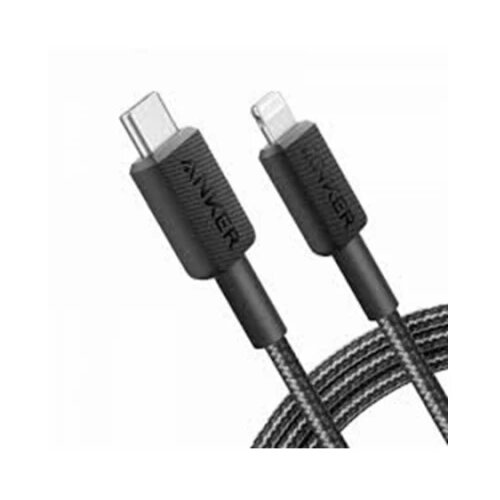 Anker 322 usb-c to lightning cable (3ft) black Cene