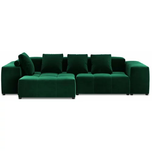 Cosmopolitan Design Zelen žametni kotni kavč (obojestranski) Rome Velvet - Cosmopolitan Design
