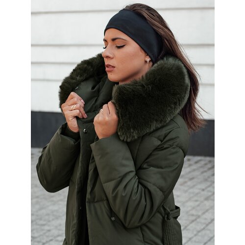 DStreet Women's quilted jacket GLAMWARM green Cijene