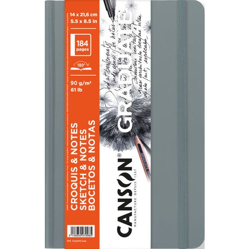 Canson skicirka GRADUATE SKETCH & NOTES, 140 x 216 mm, (21654830) Cene