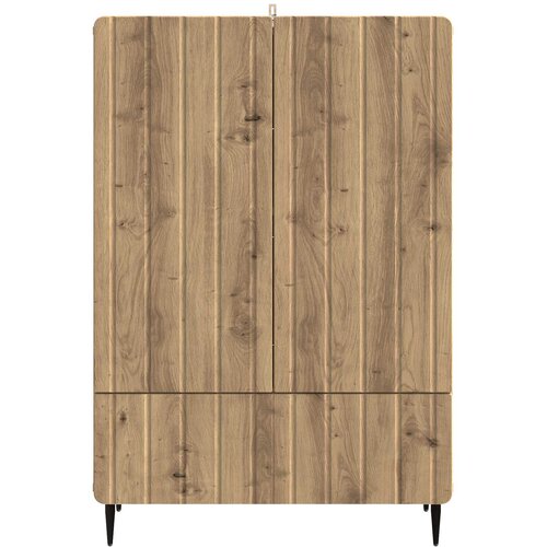  Kreveta Hrast artisan 66 x 34,5 x 97 cm Konstruirano drvo Slike