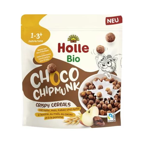 Holle Bio Crispy Cereals Choco Chipmunk