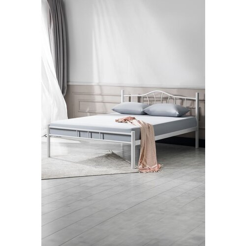 Hanah home francuski ležaj K25, 140x95x200 cm, Beli Slike