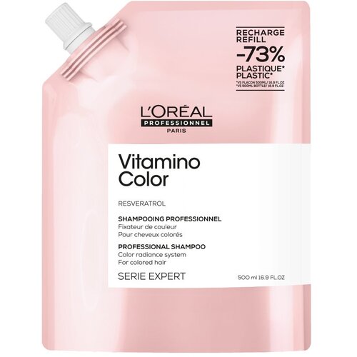  L&amp;#039;Or&amp;eacute;al Professionnel Vitamino Color &amp;Scaron;ampon Refill 500ml Slike
