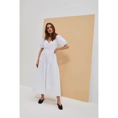 Moodo LADY&amp;#039;S DRESS L-SU-4066 WHITE Slike