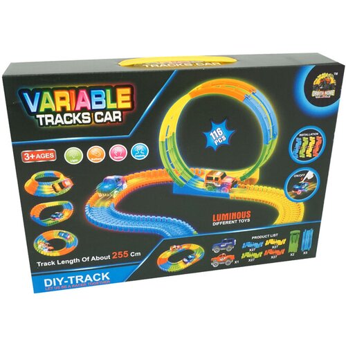 Unika pista magic luping 116 kom + auto 912387 Cijene