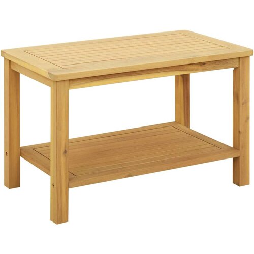  Bocni stol Prirodna nafta 70 x 40 x 45 cm Čvrsto drvo akacije - 70 x 40 x 45 cm Svijetli bagrem Slike
