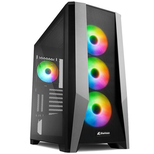 Sharkoon Kućište gaming, TG7M RGB, ATX, ventilator 4x120mm Addressable RGB Cijene