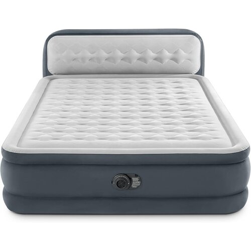 Intex queen plush headboard airbed w/fiber tech rp-produ ( 64450ND ) Cene