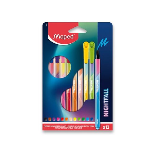 Maped flomaster nightfall 12 ( m844400 ) Cene