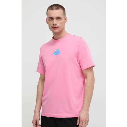 Adidas Kratka majica za vadbo roza barva