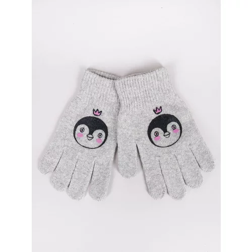Yoclub Kids's Gloves RED-0119G-AA5A-002