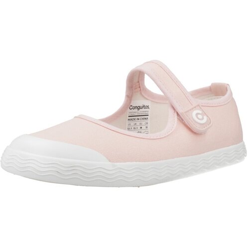 Conguitos Balerinke Sandalias Ni&ntilde;a Mod&egrave;le Canvas Mary Jane Rožnata Cene