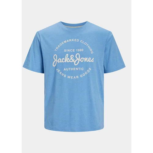 Jack & Jones Majica Forest 12247972 Modra Standard Fit