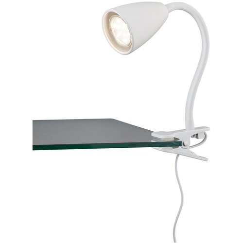 Tri O Bijela stolna lampa s hvataljkom (visina 20 cm) Wanda &amp;ndash; Slike