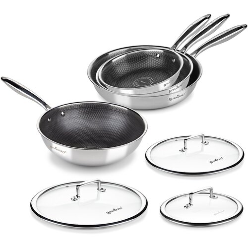 Rosmarino 7-delni set ponev s pokrovkami HexaPro, (5000257796) Cene
