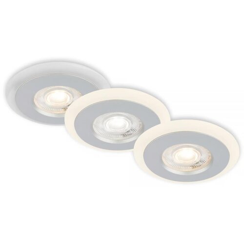 BRILONER 7039034-SET 3xLED kupatilska ugradna svetiljka 3xLED/5W/230V IP44 mat hrom Cene