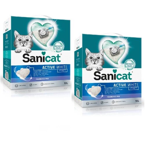 Sanicat posip Active White 2 x 10 l Cene