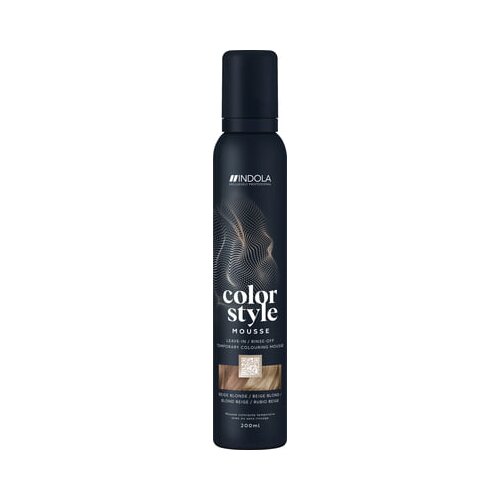 Indola Color Style Mousse New - bež blond Cene