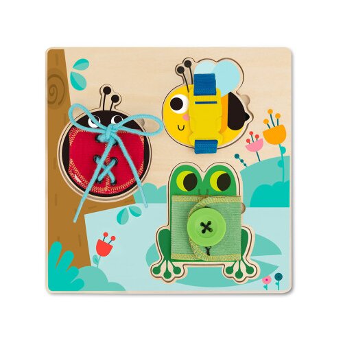 Tooky Toy Igračka drvena ploča nauči osnovne trikove TH942 Cijene