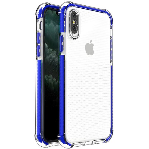 IZMAEL.eu Silikonsky ovitek Spring Armor za Apple iPhone X/iPhone XS - Temno modra Cene