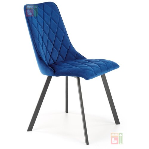 Halmar Jedilni stol K450 - temno moder Cene