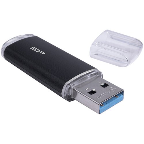 Silicon Power USB Flash Silicon-Power Blaze B02 32GB USB 3.2 Gen 1 Type-A Black ( SP256GBUF3B02V1K ) Cene