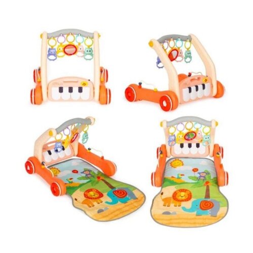 ECO TOYS Edukativna guralica sa podlogom za decu 2u1 piano ( HE0638 ) Cene