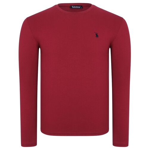 Dewberry T8588 BIKE COLLAR MEN'S SWEATSHIRT-FLAT BURGUNDY Cijene
