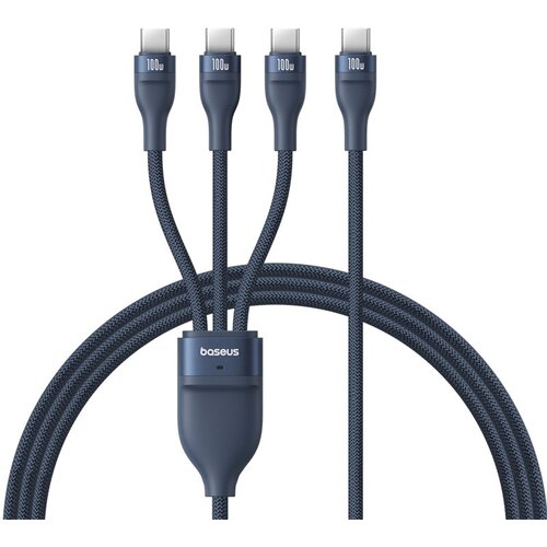 Baseus Flash Series Type C to C+C+C fast charging cable 480 Mbps Blue Cijene