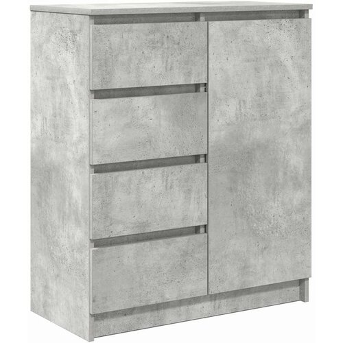  Komoda s ladicama beton siva 71x35x84 cm konstruirano drvo Slike