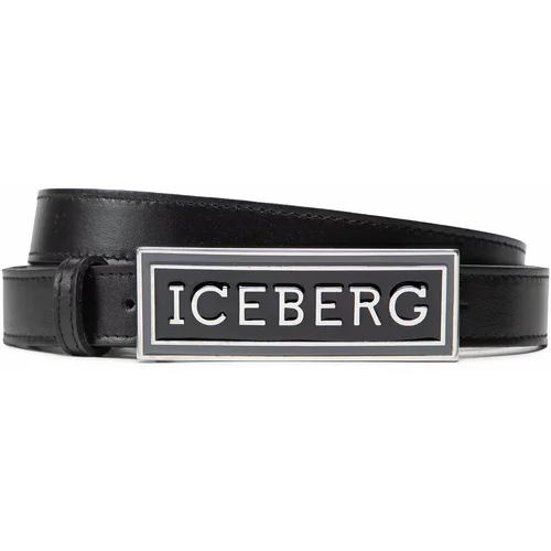 Iceberg Moški pas P22 EP1P 660022 6900 3912 Black