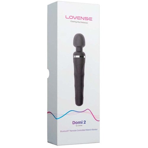 Lovense Vibrator Domi 2, Klitoralni masažer, 3 nivoa vibracija, 4 režima, Crni Slike