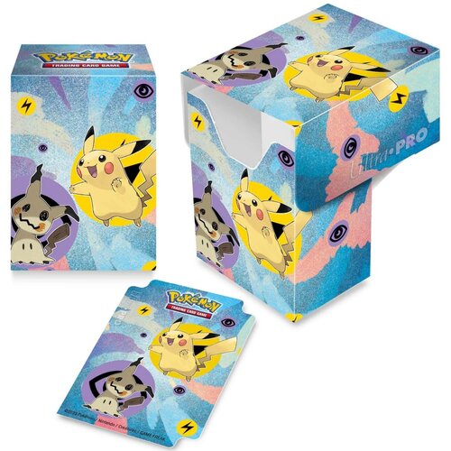 Pokemon &amp;scaron;katlica Deck Box Pikachu/Mimikyu Slike