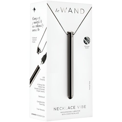 Le Wand luksuzni vibrator ogrlica - (črna) Cene