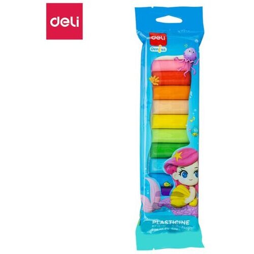 Deli Plastelin 200g - 12 boja dezen Sirena EH719-12 Cene