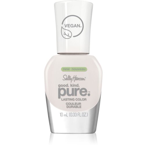 Sally Hansen Good. Kind. Pure. dolgoobstojen lak za nohte z učvrstitvenim učinkom odtenek White Tea 10 ml Slike